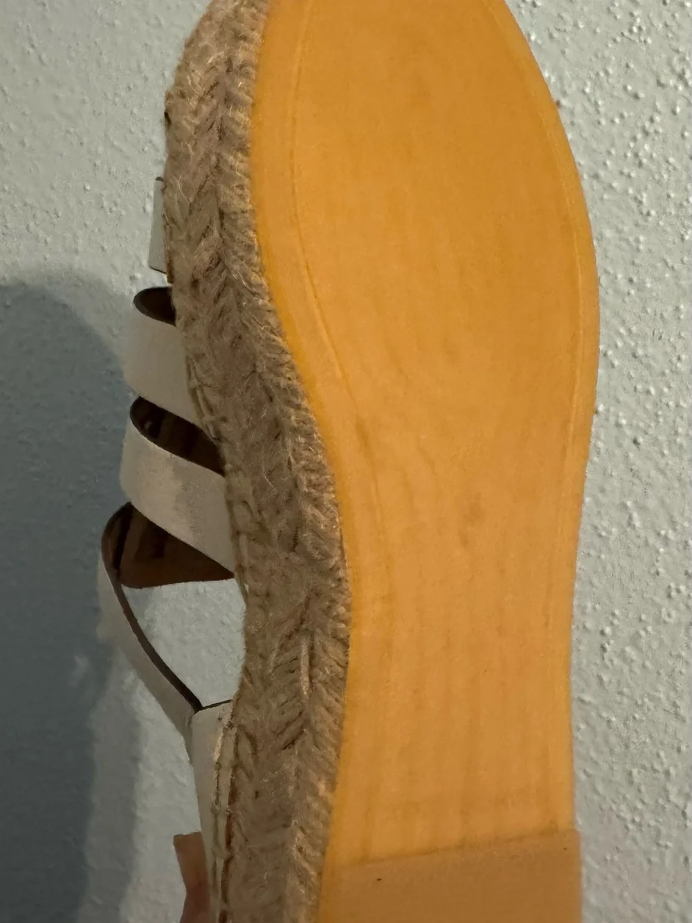 Tory Burch Leather Fisherman Espadrille Platform Sandals